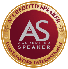 AS: Toastmasters International Accredited Speaker